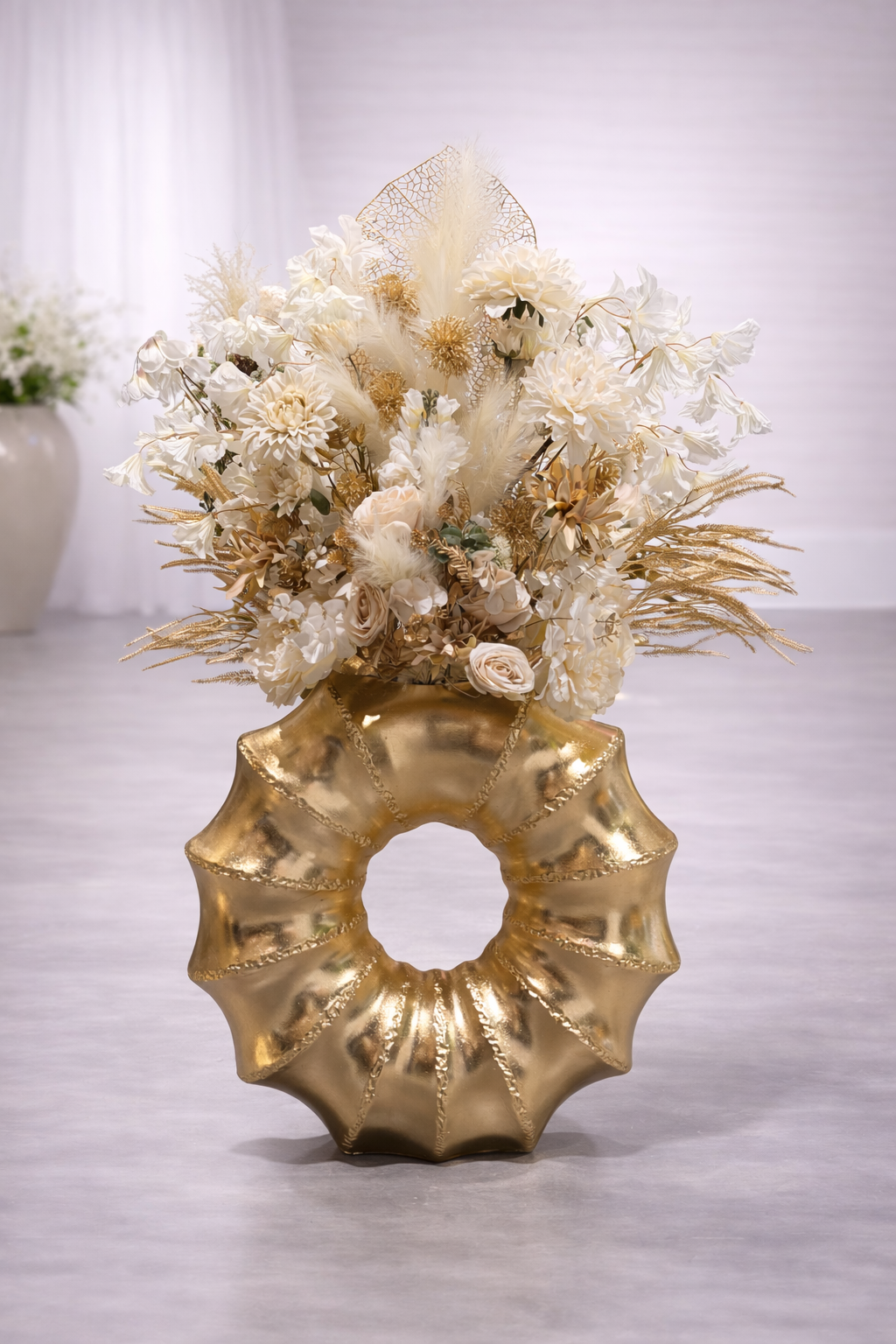 Bloem Opmaak Gold Mix flower Gold&Cream