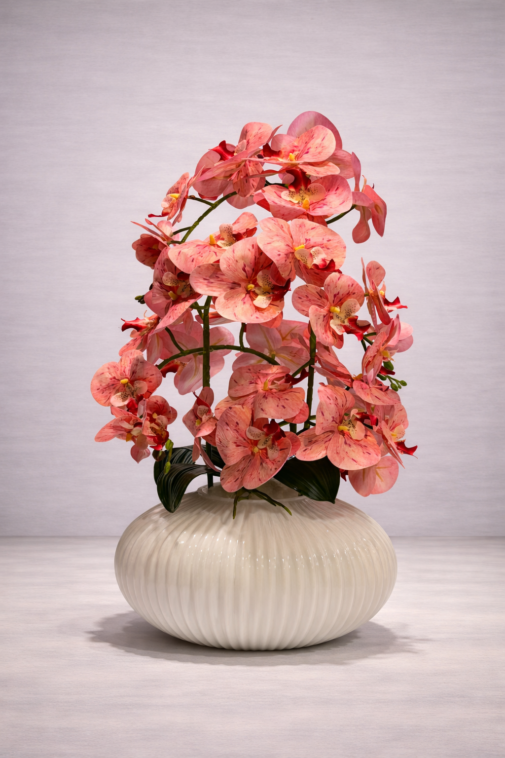 604-3 | 604-4 Witte Orchidee Roze
